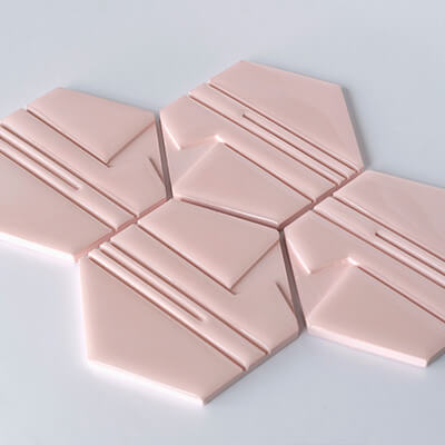 Hexagonal coasters