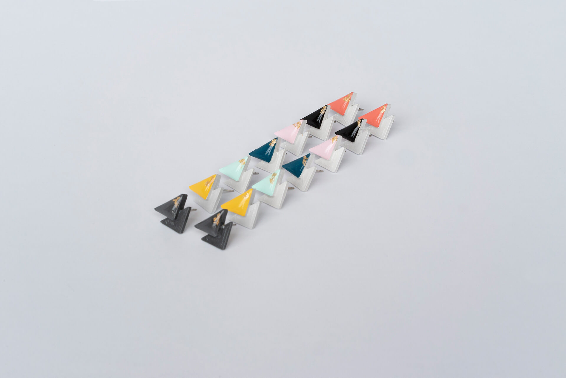 Boucles d'oreilles triangle