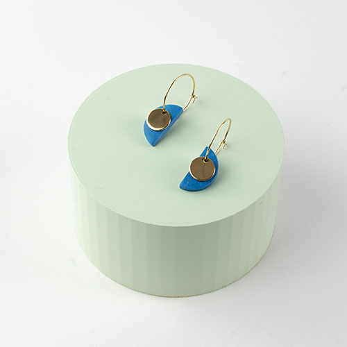 Half Circle Earrings