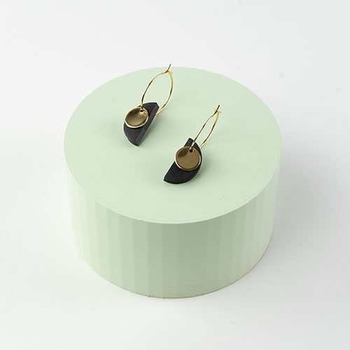 Half Circle Earrings