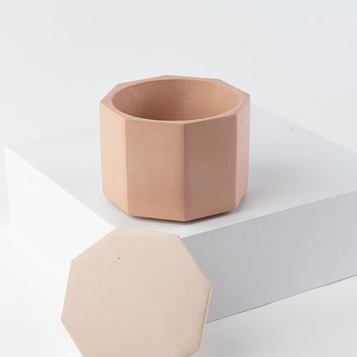 Octogonal Salt Cellar