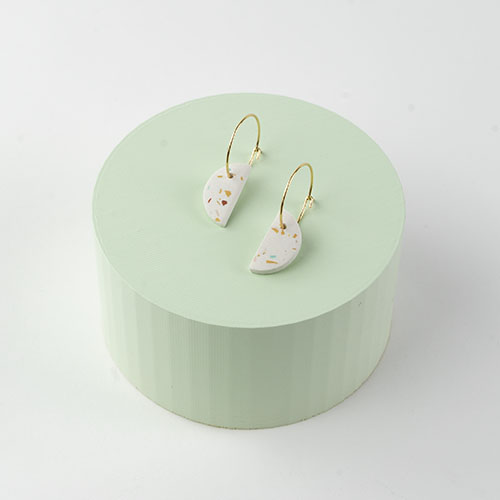 Half Circle Earrings