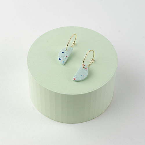 Half Circle Earrings